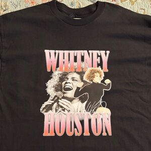 Whitney Houston Graphic T-Shirt Size XL